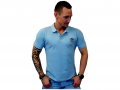 UMBRO polo tričko pánské 71100 světle modré  | Vermali.cz